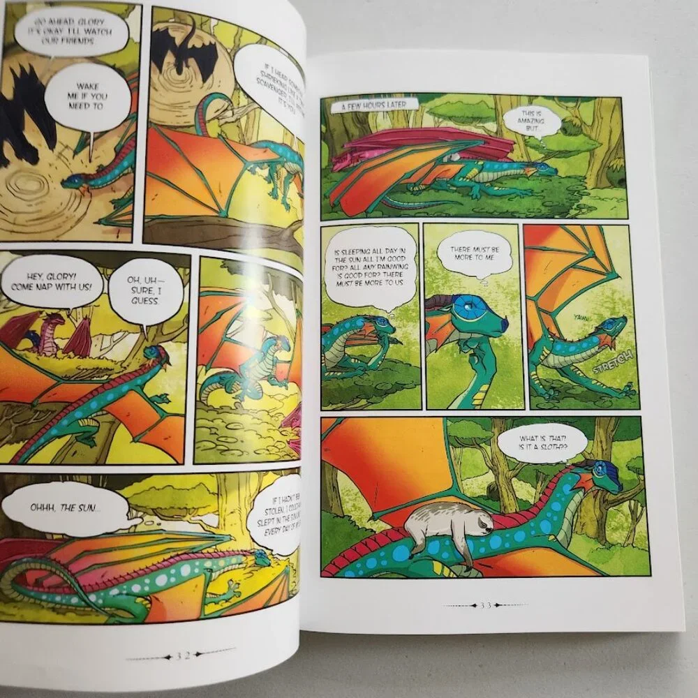 New Wings of Fire The Hidden Kingdom Graphic Novel #3 Comic Book Graphix 9781338